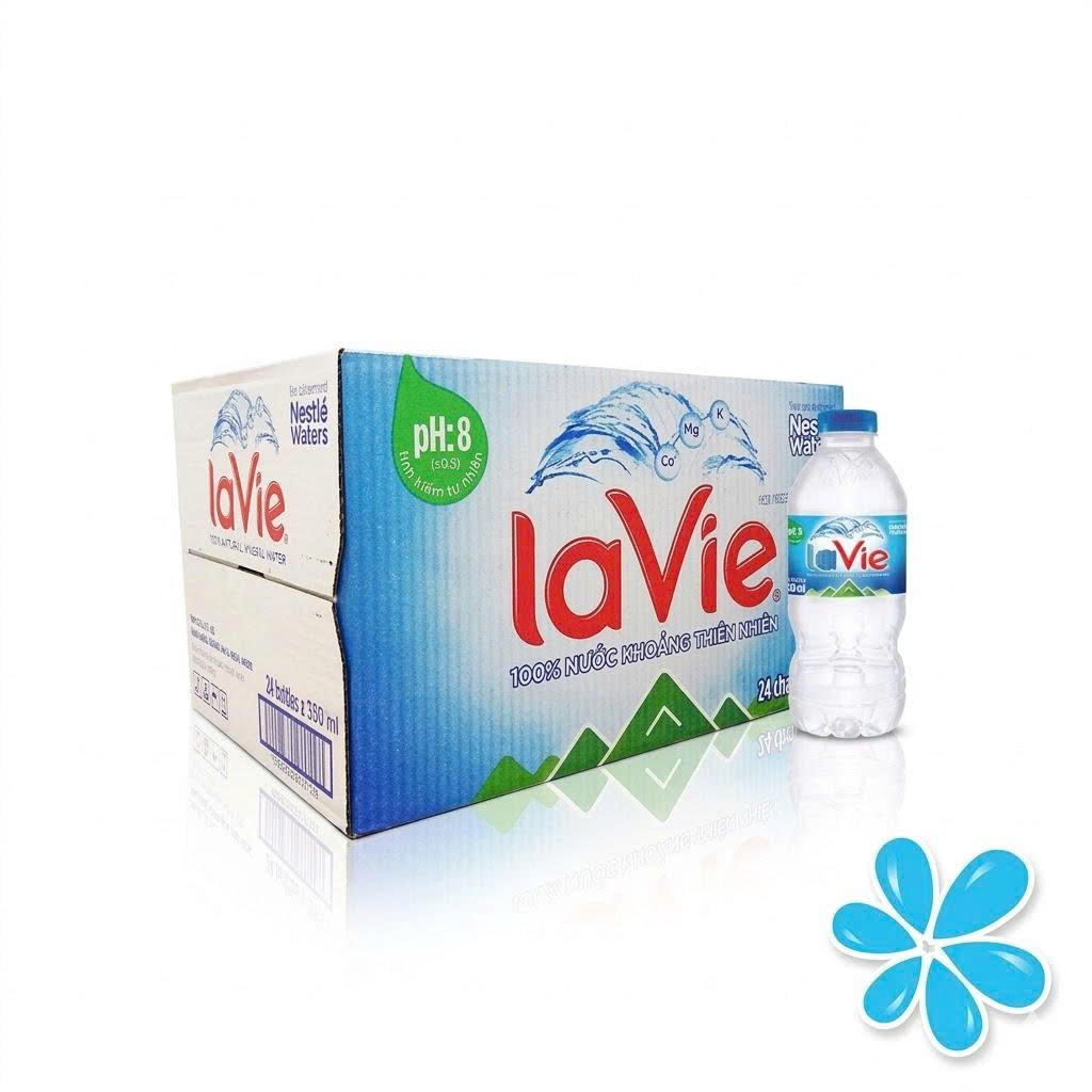 Thùng nước Lavie 350ml